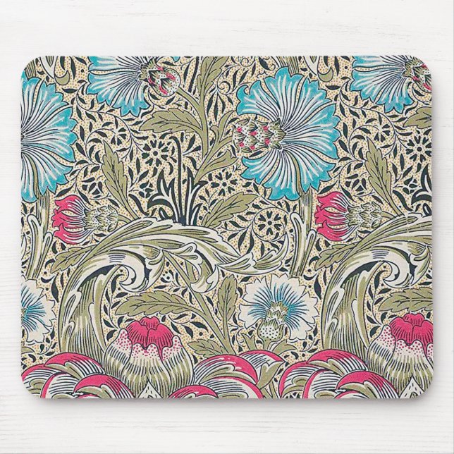 Corncockle, William Morris Mouse Pad (Front)