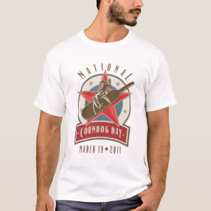 Corndog Day Rodeo Logo T-Shirt