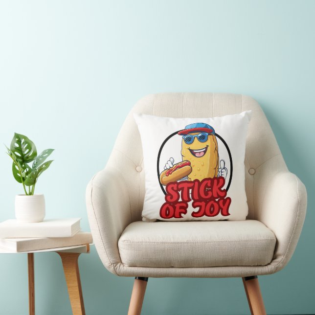 Corndog Stick of Joy Cushion (Chair)