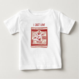 Corned beef retro food poster baby T-Shirt