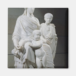 Cornelia, Mother of the Two Gracchi Brothers Magnet