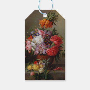Cornelis Johannes van Hulsteijn Vase with Flowers  Gift Tags
