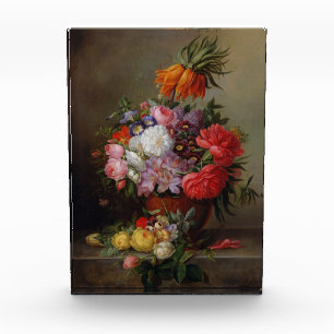 Cornelis Johannes van Hulsteijn Vase with Flowers Photo Block