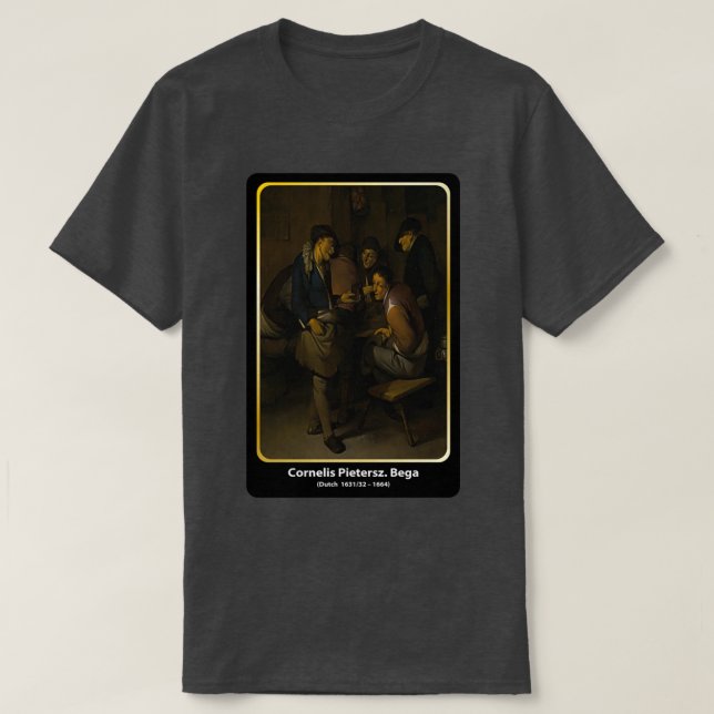 Cornelis Pietersz Bega Dutch 163132 1664 classical T-Shirt (Design Front)
