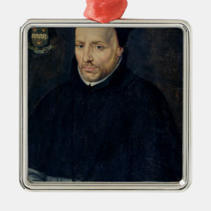Cornelius Jansen Metal Ornament