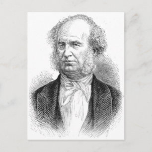 Cornelius Vanderbilt, c.1877 Postcard