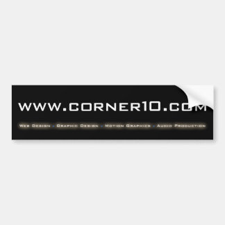 Corner 10 Productions Bumper Sticker