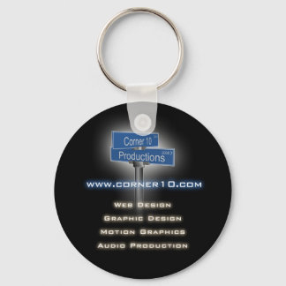 Corner 10 Productions Keychain
