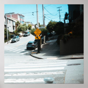 Corner Ascent Poster