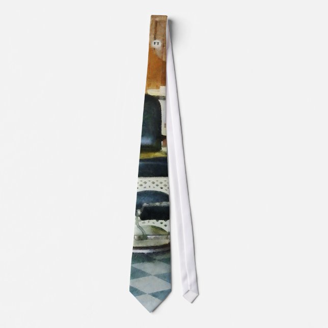 Corner Barber Shop Tie (Front)