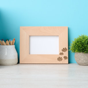 Corner Cosmos Flowers Etched Frames