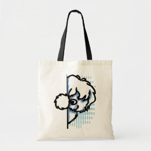 Corner Coton de Tulear Tote Bag