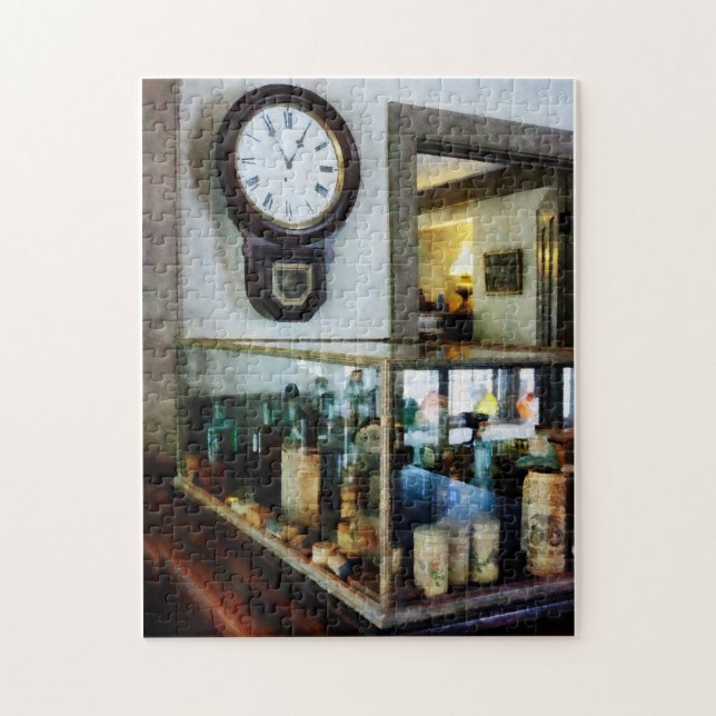 Corner Drug Store Jigsaw Puzzle (Vertical)