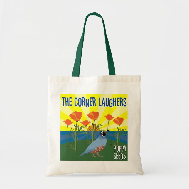 Corner Laughers - Poppy Seeds Tote Bag (Front)