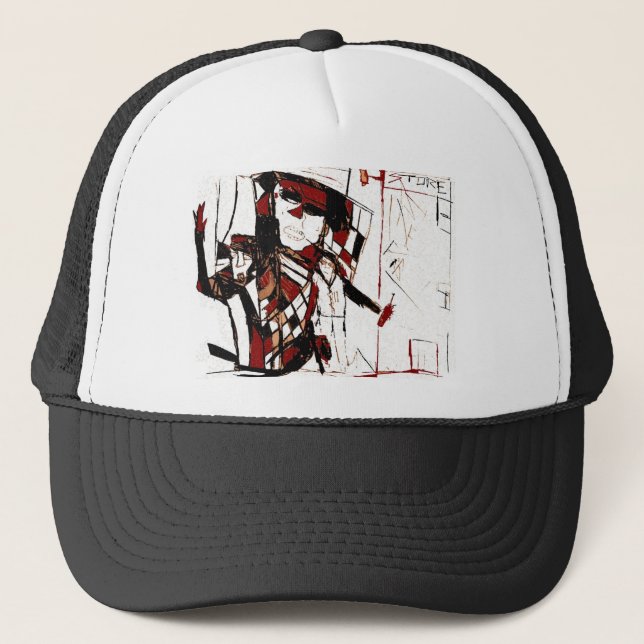 CORNER LIQUOR STORE TRUCKER HAT (Front)