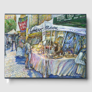 Corner of Flying Pig Farm and Wine a Bit Guest Book