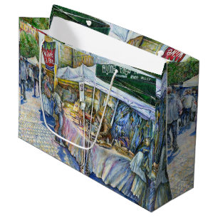 Corner of Flying Pig Farm and Wine a Bit. Large Gift Bag