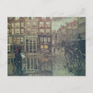 Corner of Leidsche Square, Amsterdam Postcard