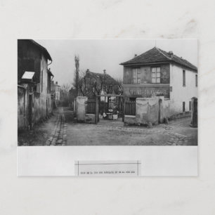 Corner of rue des Rondeaux Postcard