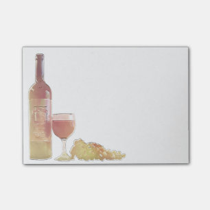 Corner Wine Pastel Post-it Notes