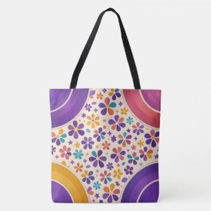 Cornerstone Bloom — Royal Violet Variant Tote Bag