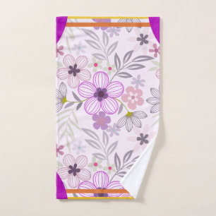 Cornerstone Blossom Lavender Hand Towel
