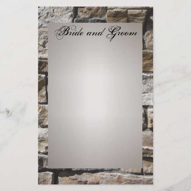 Cornerstones Wedding Stationery (Front)