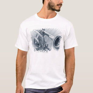 Cornet on Music Sheets T-Shirt