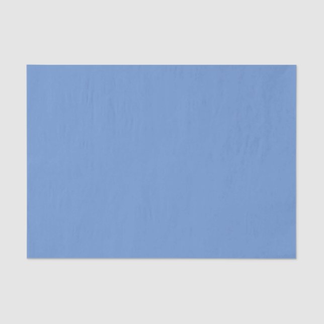 Cornflowe Blue Wedding Tissue Paper (Front)