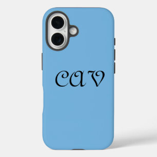Cornflower Blue  iPhone 16 Case