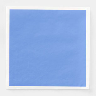 Cornflower Blue Dinner Paper Napkin