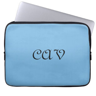 Cornflower Blue  Laptop Sleeve