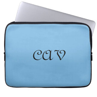 Cornflower Blue  Laptop Sleeve