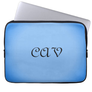 Cornflower Blue  Laptop Sleeve