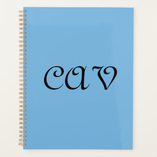 Cornflower Blue  Planner