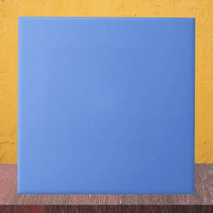 Cornflower Blue Solid Colour Ceramic Tile