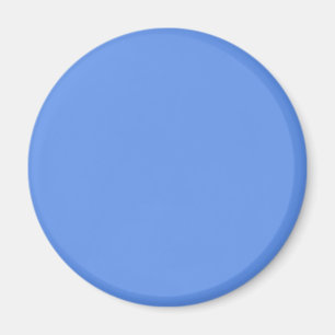 Cornflower Blue Solid Colour Magnet