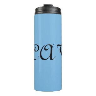 Cornflower Blue Thermal Tumbler
