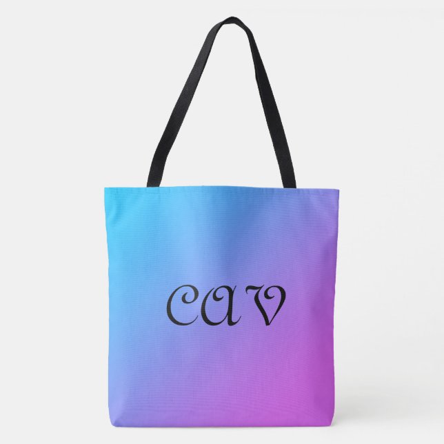 Cornflower Blue  Tote Bag (Front)