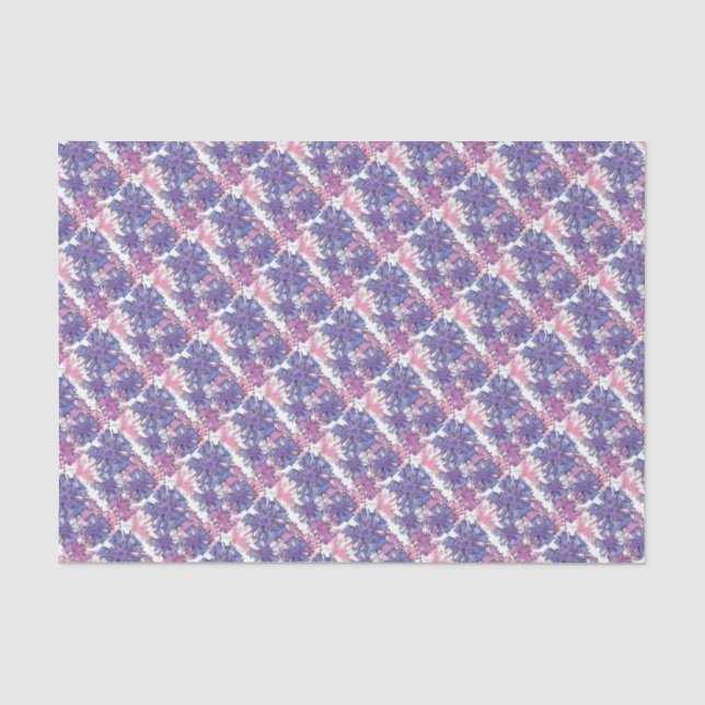 Cornflower Collage Tissue Paper (Front)