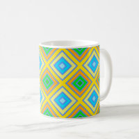 Cornflower Harmonious Colours Angled Line Art