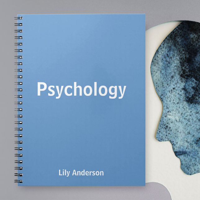 Cornflower Reflections: Personalised Psychology Notebook (Unlock Concentration: Use the Cornflower Psychology Notebook for Focused Study Sessions.)