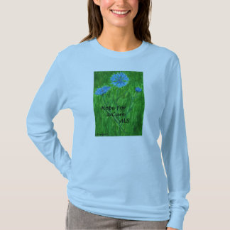 Cornflower T-Shirt and Hope for a Cure ~ ALS