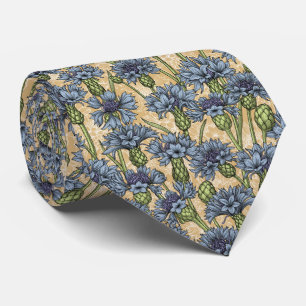 Cornflowers 2 tie