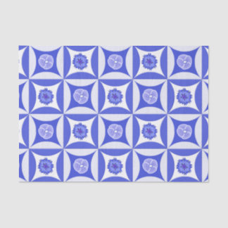Cornflowers and Speedwells in the Barn Door Tissue Paper