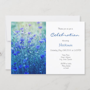 Cornflowers Any Occasion Invitation