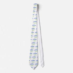 Cornflowers flowers tie