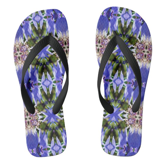 CORNFLOWERS THONGS (Footbed)