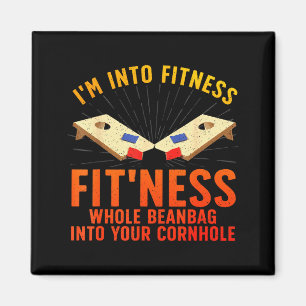 Cornhole Art For Men Women Corn Hole Players Cornh Magnet