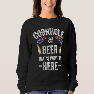 Cornhole  Bean Bag Toss Beer 4th Of July Sweatshirt
